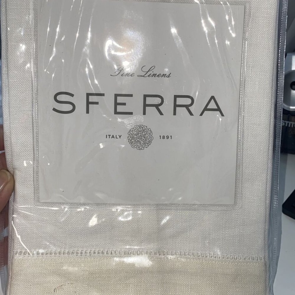 Filo By Sferra - Tip Towel 14X20 Set Of 2 (White/Ivory)
